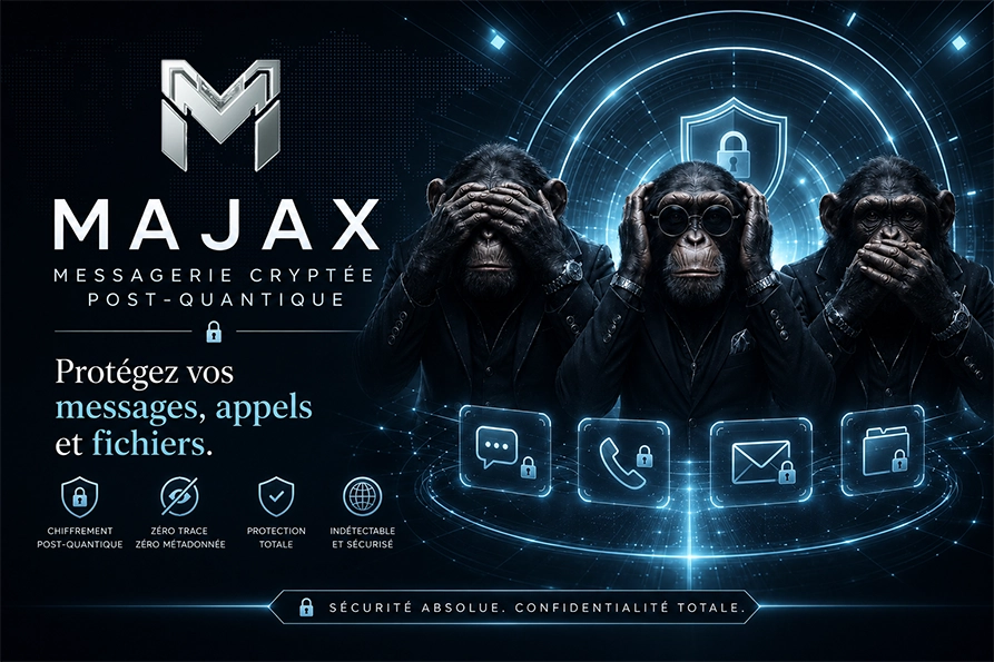 MAJAX — Messagerie cryptée post-quantique